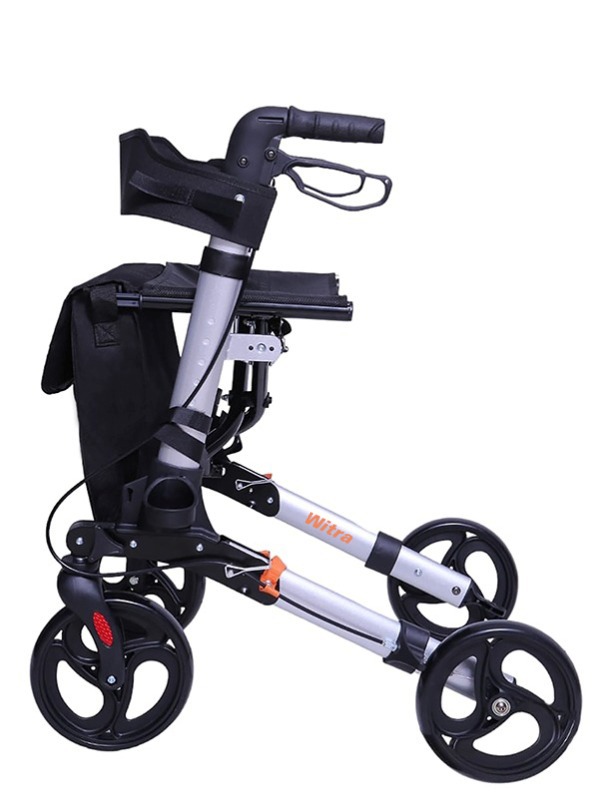 WİPPERMAN Alüminyum Lüks Rollator Yürüteç Gri - Görsel 2